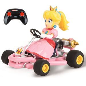 Open Box - Carrera -  RC Mario Kart - Pipe Kart Peach Pink